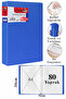 Presentation File 1 Pack of 80 Pockets Catalog File with Pockets 80 Pockets Self-File with Plastic Cover