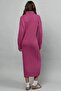 My Fashion Long Sleeve Turtleneck Jacquard Knitwear Dress - 2