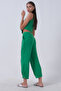 Linen Vest Set Emerald0106321 - 4