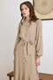 Skirt Flared Self-Adjusting Patterned Dress Kamel 9443-E - 3