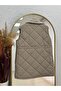 Esila Baklava Pattern Waist Tightening Inflatable Vest-En2192 Mink - 6
