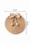 Wicker Coasters – Table Accessory with Wooden Beads - 3
