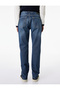 Regular Waist Pocketed Cotton Slim Fit Jean Trousers - Brad Jean - 4