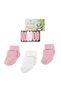 3 Pack Bamboo Newborn Baby Socks I Pinky I Baby Girl Boy Socks - 3