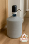 Jute Straw Look Bottle Cover Stylish and Natural Water Dispenser Cover - 5