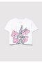 Bugs Bunny Printed White T-Shirt Loose Fit / Loose Relaxed Fit 7610304-620 - 4