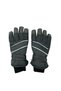 Women's Reflective Waterproof Snow Ski Gloves |   Winter Gloves with Fleece Inside and Wrist Cuffs - 2