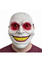 Horror Mask with Movable Jaw Mechanism Red - 3