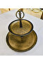 2-Layer Stainless Steel Presentation Plate 22/15 cm Antique - 4