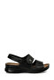 167252.Z6Fx Black Women's Flat Sandals