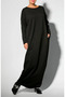 Women's Hijab Long Sleeve Long Sweat Dress - T1 3020 - 3