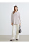 قميص نسائي مخطط كبير الحجم من NEVAVM - 2