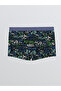 Rmz Gi̇yi̇m Farkiyla Letter Printed Boys' Boxer - 3