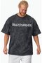 Iron Maiden Rock Metal Music Band Back Printed Unisex Oversized Vintage Washed T-Shirt - 4