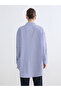 Nevavm Striped Oversize Poplin Women's Shirt Tunic with a Difference - 4