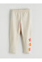 Nevavm Floral Girl's Leggings with Elastic Waist