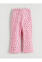 Nevavm Wide Leg Leggings for Girls with Strawberry Pattern with Difference - 3