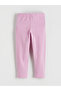 Nevavm Girls' Leggings with Elastic Waist, 2-Piece Set - 2