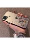 Oppo A15/A15S Compatible Hard Acrylic Back Silicone Edge Lens Protection Case Stylish Printing Patterns - 3
