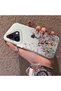 iPhone 17 Compatible Hard Acrylic Back Silicone Edge Lens Protection Case Stylish Print Patterns - 3