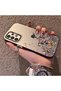 Samsung Galaxy A33 Compatible Hard Acrylic Back Silicone Edge Lens Protection Case Stylish Print Patterns - 3