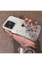 Realme C63 4G/C61 Compatible Hard Acrylic Back Silicone Edge Lens Protection Case Stylish Printing Patterns - 3