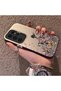 Samsung Galaxy S23 Ultra Compatible Hard Acrylic Back Silicone Edge Lens Protection Case Stylish Print - 3