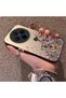 Vivo X300 Compatible Hard Acrylic Back Silicone Edge Lens Protection Case Stylish Printing Patterns - 3