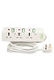 Terminator 3-Way Universal Power Extension Socket, 3M Cable, 13A Fused plug, Fire-Resistant, Individ