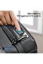 Urban-X Tech Bag with 60W Charging Cable Kit, Biometric Fingerprint Lock, Apple Find My - 3