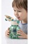 Kids Water Bottle 750ML Leak-Resistant Drinking Bottle with Straw Lid and Carry Strap-Green - 2