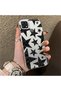 Oppo A15/A15S Compatible Hard Acrylic Back Silicone Edge Lens Protection Case Star Patterns - 2