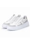 Women's Trend Thick Sole Sneakers Daily Sports Shoes Lace-Up Orthopedic Comfortable Sole - 5