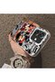 Oppo A3/A3X 4G/5G Compatible Hard Acrylic Back Silicone Edge Lens Protection Case Mickey - 4
