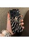 iPhone 17 Pro Compatible Hard Acrylic Back Silicone Edge Lens Protection Case Wild Tiger - 2