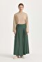 Lyocell Trouser Skirt Emerald