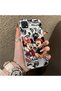 Oppo A15/A15S Compatible Hard Acrylic Back Silicone Edge Lens Protection Case Mickey - 2