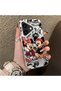 iPhone 17 Compatible Hard Acrylic Back Silicone Edge Lens Protection Case Mickey - 2