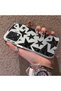 Oppo A6 Pro 4G/5G Compatible Hard Acrylic Back Silicone Edge Lens Protection Case Star Patterns - 3