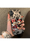 iPhone XS Max Compatible Hard Acrylic Back Silicone Edge Lens Protection Case Mickey - 2