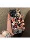 Poco X6 Compatible Hard Acrylic Back Silicone Edge Lens Protection Case Mickey - 2