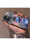 Tecno Spark Go 2 Compatible Hard Acrylic Back Silicone Edge Lens Protection Case Stitch Patterned - 3