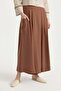 TENCEL™ Trouser Skirt Light Brown - 3