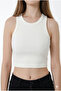 Women's Cropped Athlete Wide-Strap Cotton Pack Stretch Fabric - 2