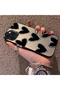 iPhone 13 Pro Compatible Hard Acrylic Back Silicone Edge Lens Protection Case Heart Pattern - 3