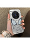 Vivo X200 Pro Compatible Hard Acrylic Back Silicone Edge Lens Protection Case Spiderman - 3