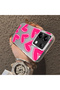 Poco X6 Compatible Hard Acrylic Back Silicone Edge Lens Protection Case Heart Pattern - 4