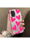 Redmi Note 12 Pro 5g Compatible Hard Acrylic Back Silicone Edge Lens Protection Case Heart Pattern - 2