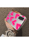 Samsung Galaxy S20 Fe 4G/5G Compatible Hard Acrylic Back Silicone Edge Lens Protection Case Heart Pattern - 4
