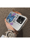 Vivo Y36 4G/5G Compatible Stitch Pair Pattern Case Hard Acrylic Back Silicon Edge Lens Protection - 4
